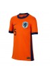 Nederland Nathan Ake #5 Fotballdrakt Hjemme Klær Dame EM 2024 Korte ermer